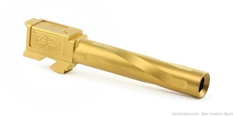 Zaffiri Precision G17 Gen 3 – ZPS.2 RMR Slide w/ TiN (Gold) Barrel glock 17-img-1