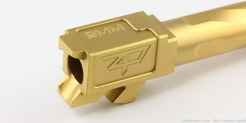 Zaffiri Precision G17 Gen 3 – ZPS.2 RMR Slide w/ TiN (Gold) Barrel glock 17-img-2