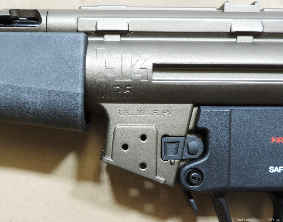  Heckler & Koch HK MP5 Pistol 22Lr Hv 9" -img-2