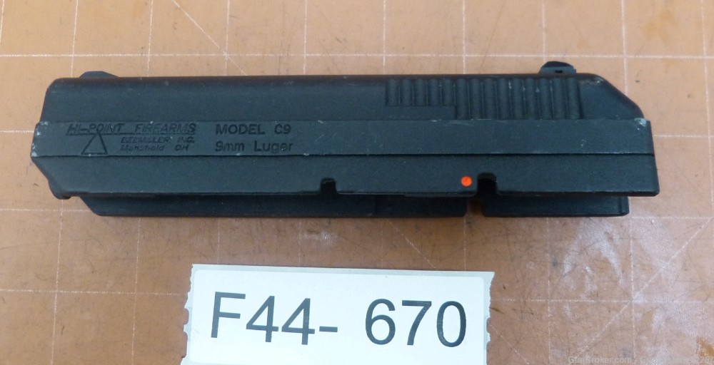 Hi Point C9 9mm, Repair Parts F44-670 R-img-4