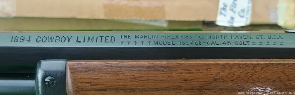Marlin 1894CB * 1894 COWBOY LIMITED * 45 Colt JM Stamped BORN 2005 20" Brl -img-34