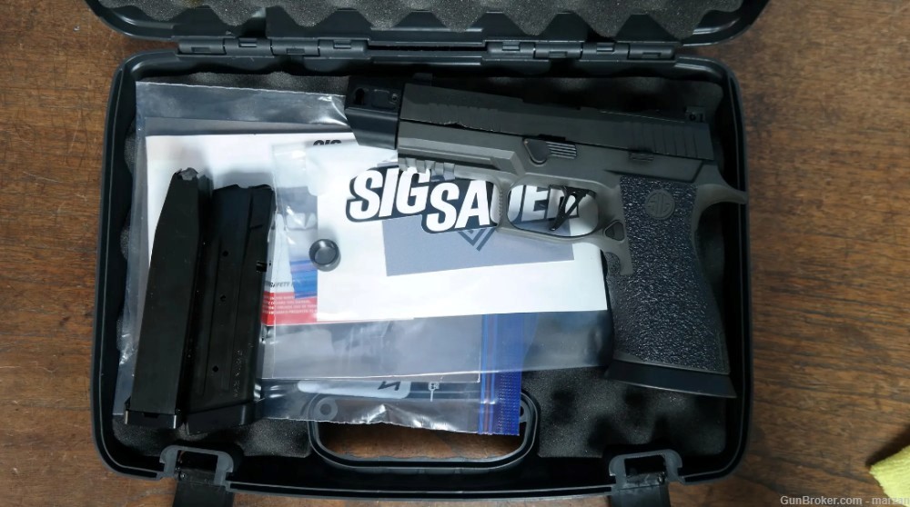 Sig Sauer P320 X Five Legion 9mm Luger Semi-Automatic Pistol-img-14