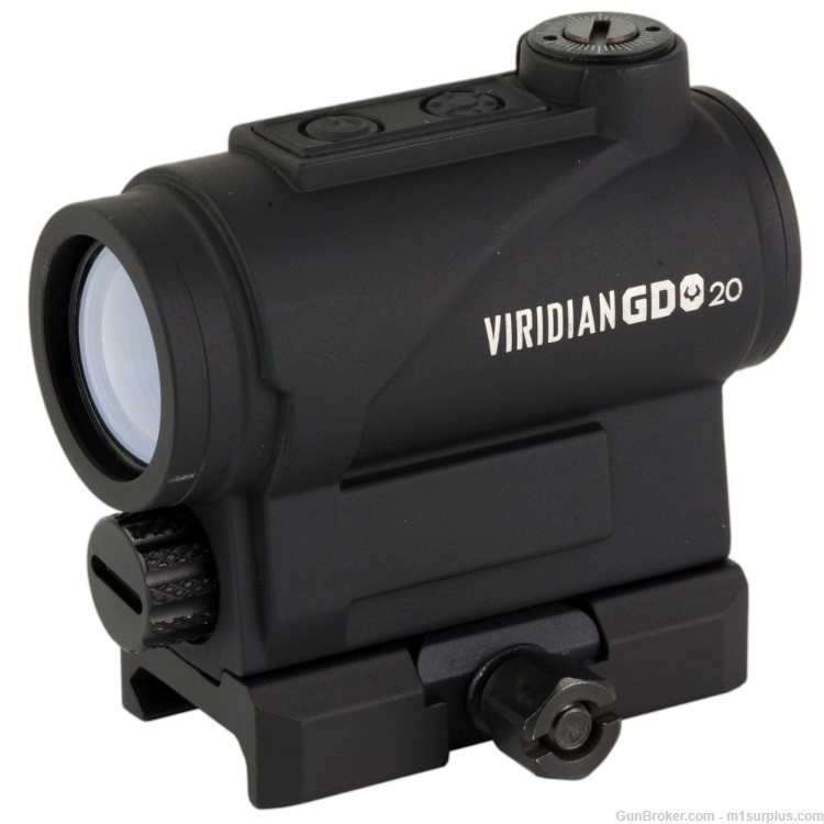 VIRIDIAN GDO Green Dot Optic Sight w/ Mount for S&W M&P 15-22 FPC Carbine-img-2