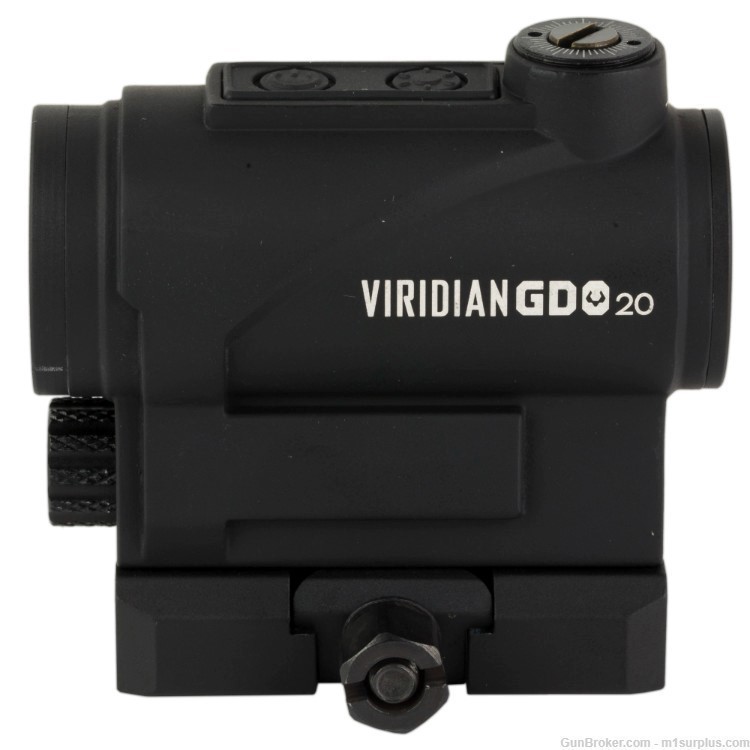 VIRIDIAN GDO Green Dot Optic Sight w/ Mount for Hk416 MR556 Ruger AR556    -img-1