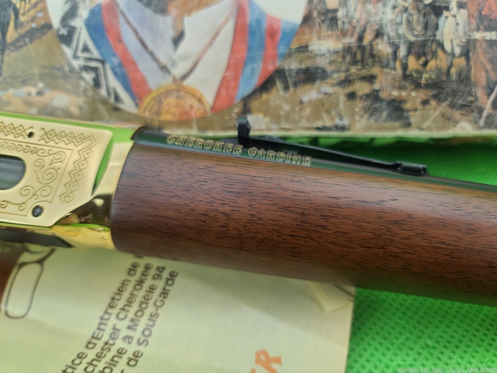 Winchester 94 * CHEROKEE * COMMEMORATIVE 30-30 BORN 1978 ENGRAVED -img-10