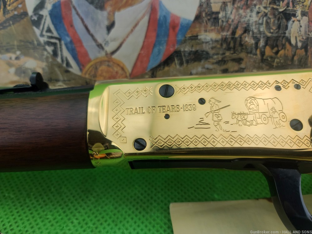 Winchester 94 * CHEROKEE * COMMEMORATIVE 30-30 BORN 1978 ENGRAVED -img-45
