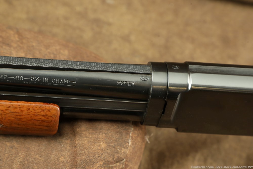 Like-New Winchester Model 42 28" Skeet .410 Bore, MFD 1942 C&R-img-28