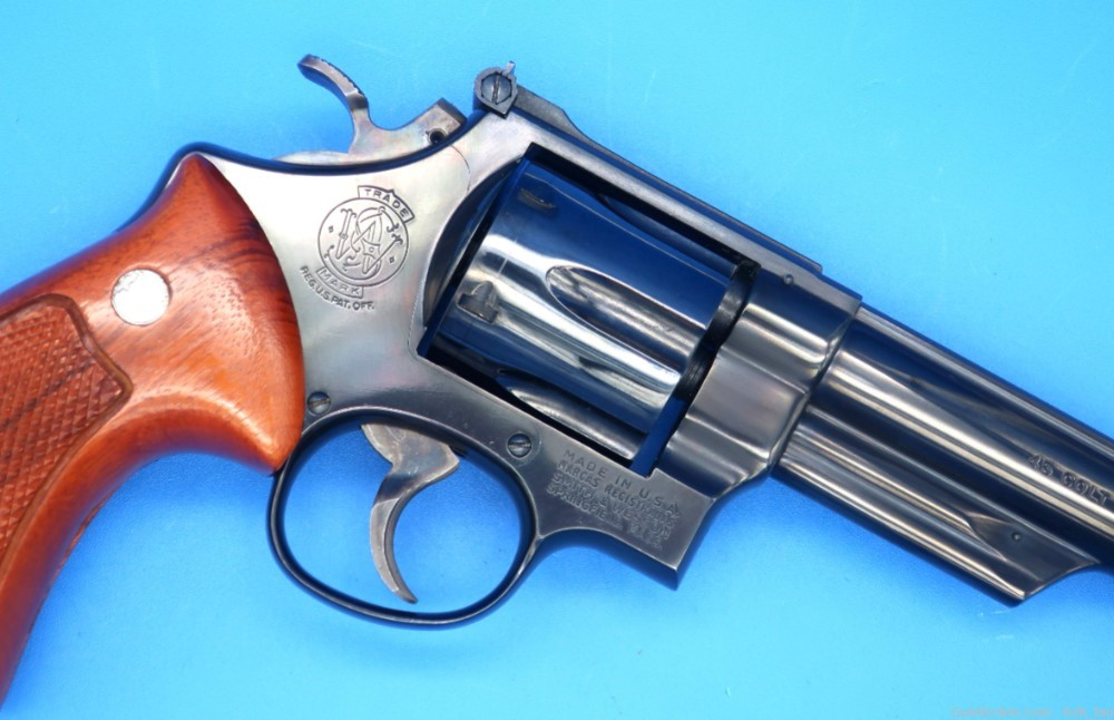 Smith & Wesson 25-5 45 Colt w/Case, Tools, Shipper ca. 1980 Near Mint!-img-12