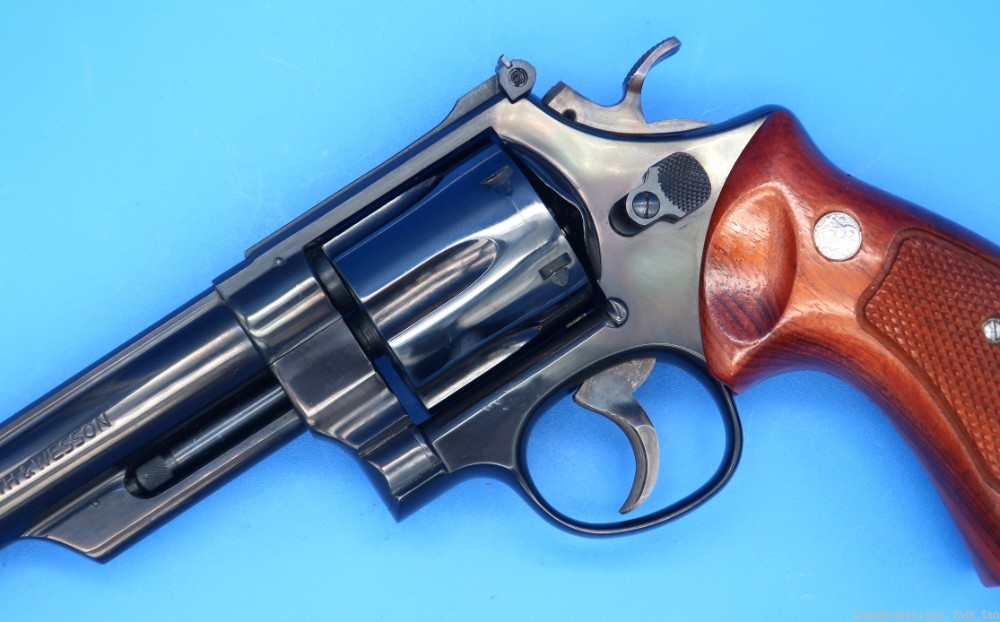 Smith & Wesson 25-5 45 Colt w/Case, Tools, Shipper ca. 1980 Near Mint!-img-3