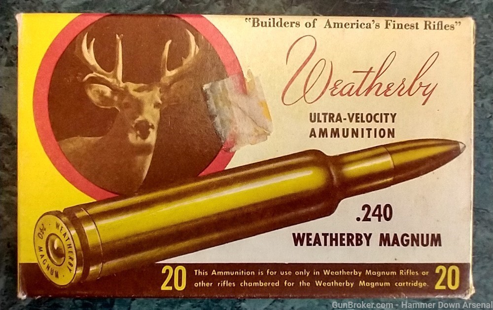 Weatherby  .240 Weatherby Magnum 86 Grain-img-3