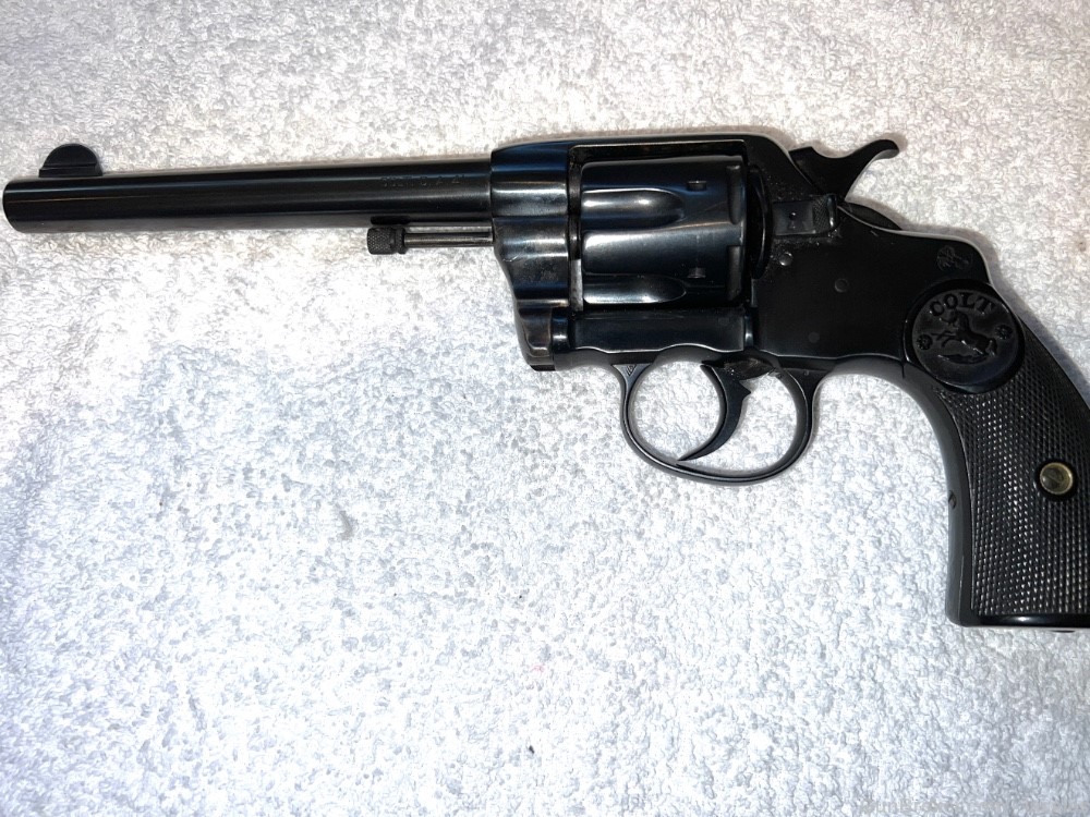 Very Fine Colt Model 1889 New Army & Navy D.A. 41 6" 41 Long Colt 1905-img-2