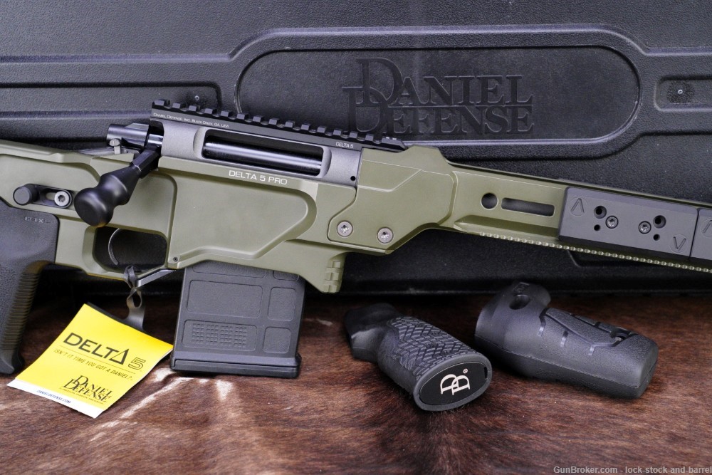 Daniel Defense Model Delta 5 Pro 6.5 Creedmoor 24" Bolt Action Rifle -img-4