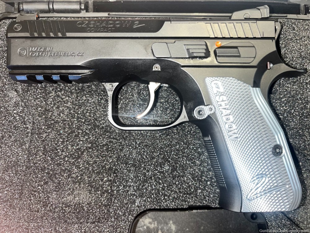 CZ Shadow 2 Compact 9mm Optics Ready 91252 4" 15rd LAYAWAY AVAILABLE-img-2