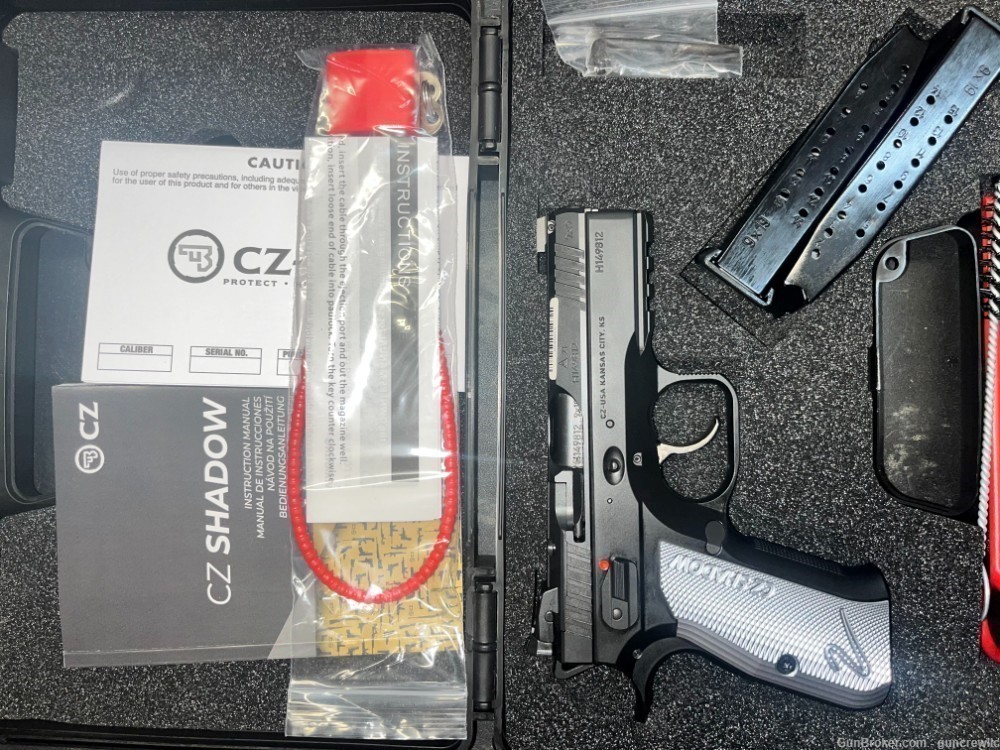 CZ Shadow 2 Compact 9mm Optics Ready 91252 4" 15rd LAYAWAY AVAILABLE-img-0