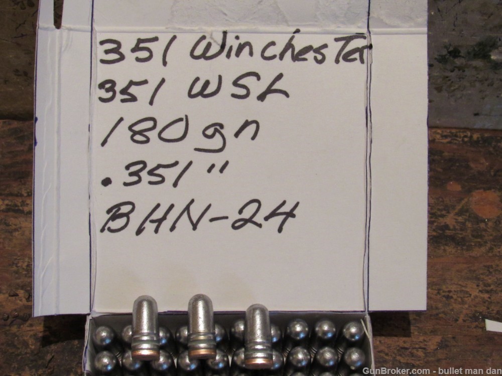 351 Winchester 351 WSL 180gn bullets -img-0