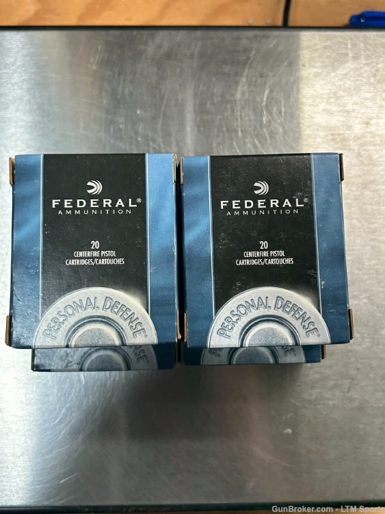 Federal Personal Defense 9mm 115gr JHP 80rds-img-1