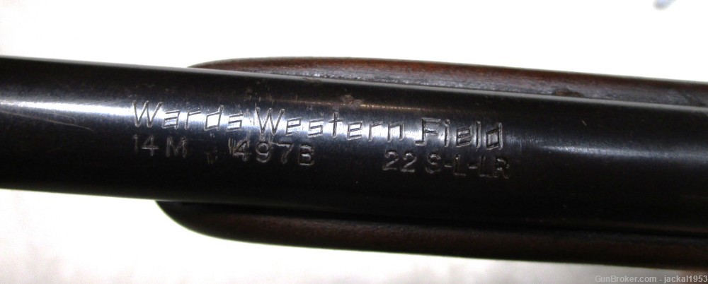 Wards Western Field (Mossberg) Model 497B .22-img-8
