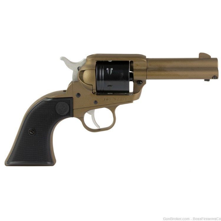 Ruger Wrangler .22 LR Single Action Revolver 3.75" Burnt Bronze 02054-img-2