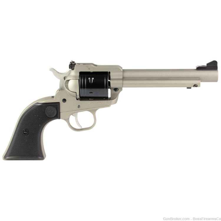 Ruger Super Wrangler .22 LR Revolver 5.5" w/.22 WMR Cylinder Silver 02033-img-2