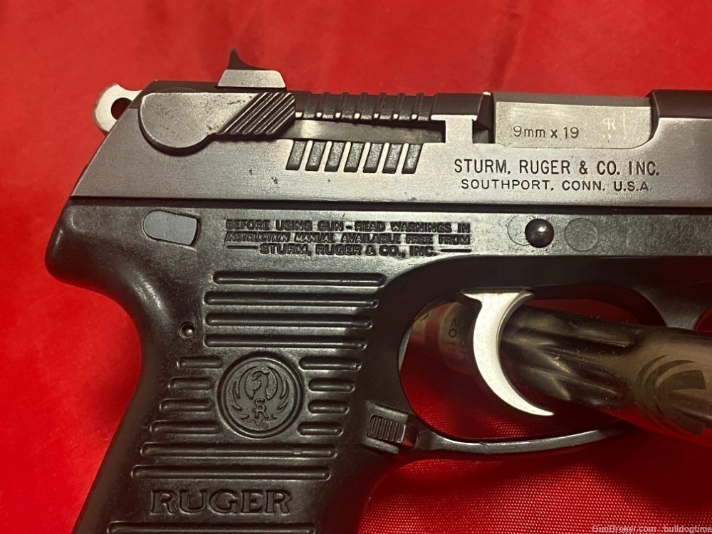 Ruger P95DC Decock Only 9mm 2 Mags In good Condition Vintage 2003 -img-6