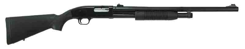 Maverick SLUG GUN 12GA 3" 24" Fully Rifled R.S. BLK SYN-img-0