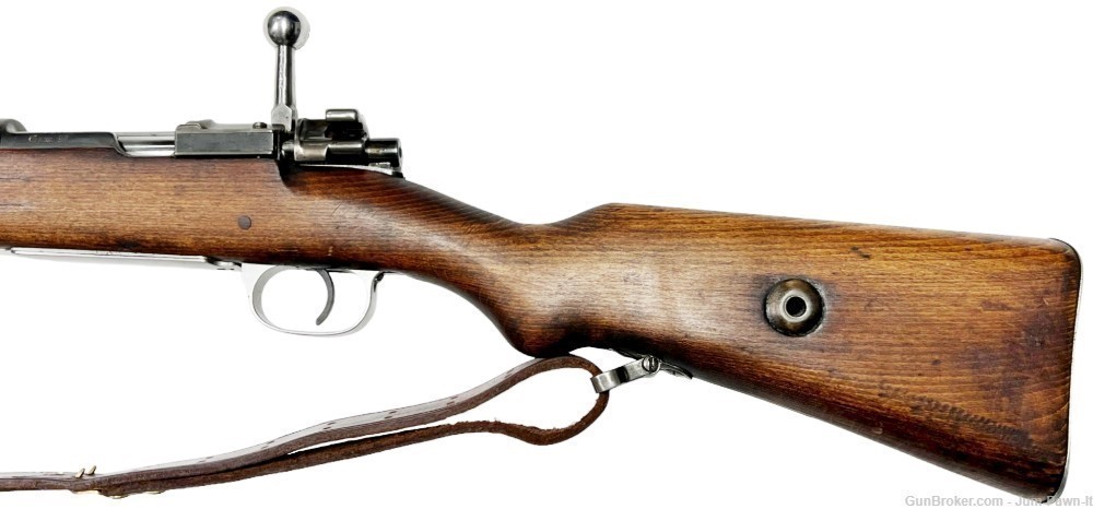 AMBERG GEW 98 8mm MAUSER 29" 1917 VINTAGE WWI GERMAN MILITARY BOLT RIFLE-img-2