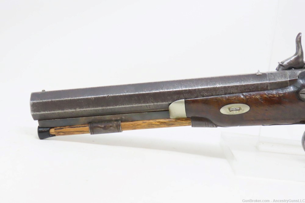 Antique GRIFFITHS Belt Pistol ENGRAVED LONDON English .62 Caliber-img-16
