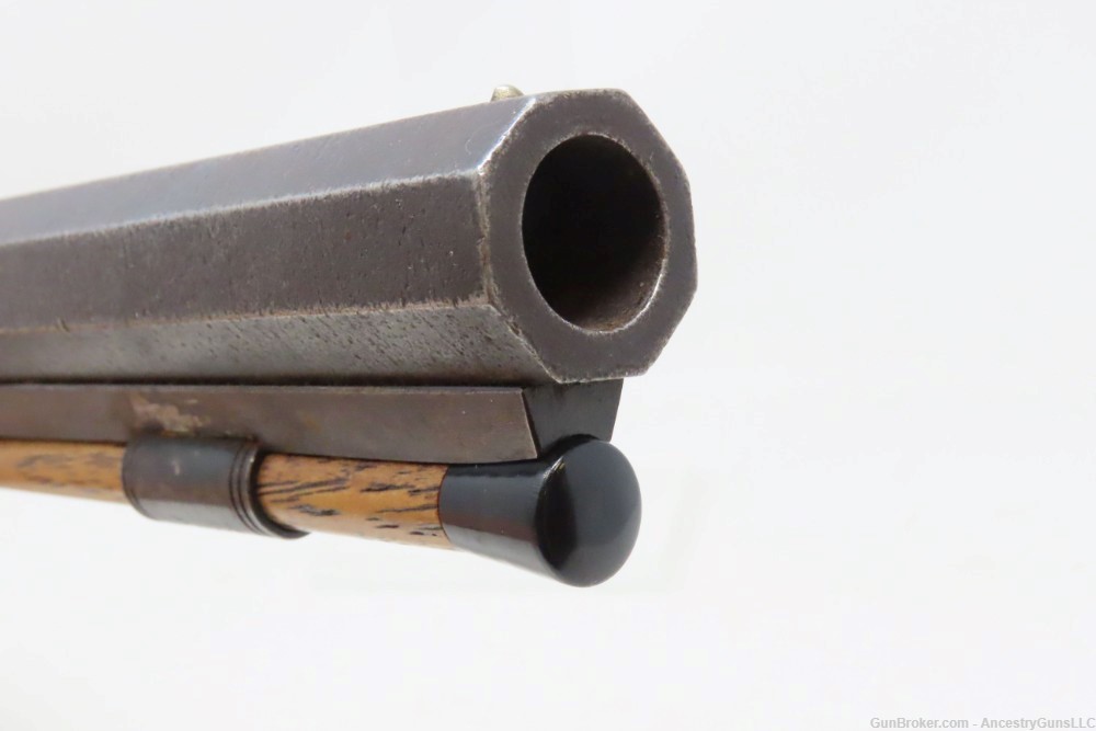 Antique GRIFFITHS Belt Pistol ENGRAVED LONDON English .62 Caliber-img-6