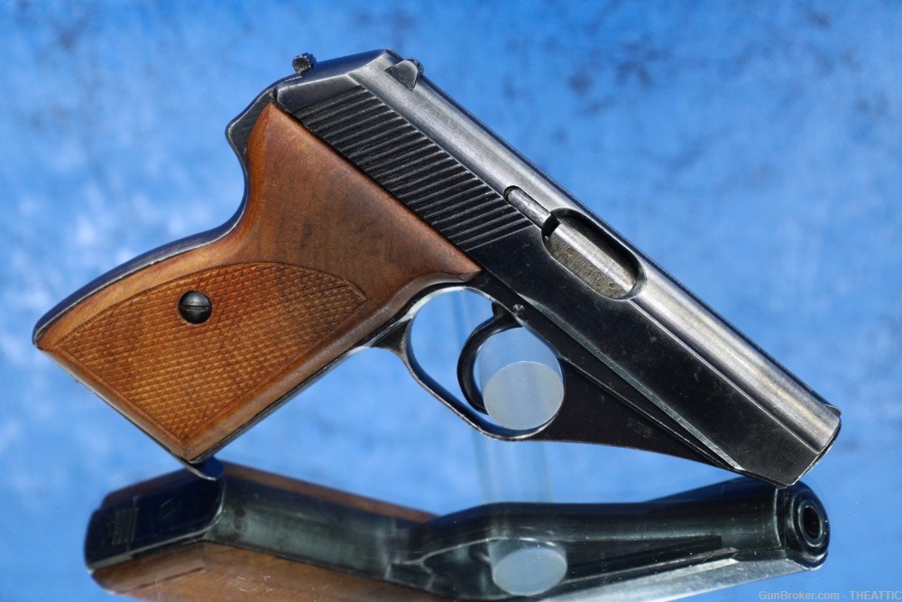 EARLY POST WAR FRENCH PRODUCTION MAUSER HSC 32 ACP PISTOL WITH WOOD GRIPS-img-26