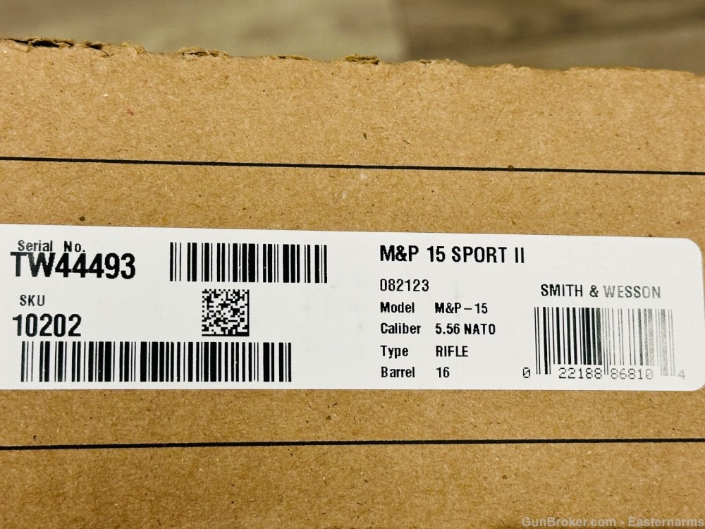 Smith & Wesson M&P15 Sport II 223/5.56 NATO 16" 30rd BRAND NEW 10202       -img-1