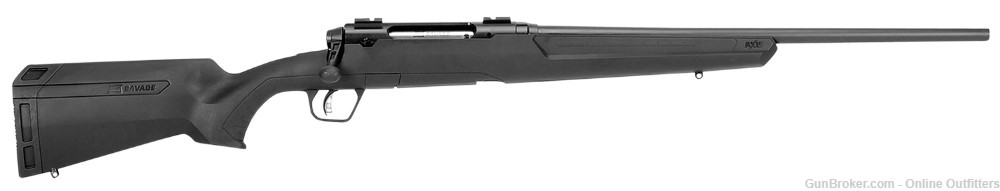 Savage Axis II Compact 7mm-08 Rem Bolt Action 20" 4+1 57387 Synthetic Stock-img-0