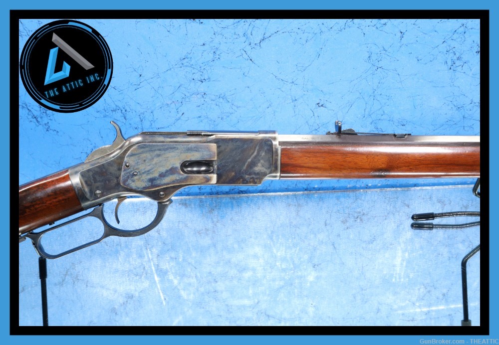 UBERTI 1873 SPORTING RIFLE 357 MAG OCTOGON BARREL VERY NICE LEVER ACTION-img-0