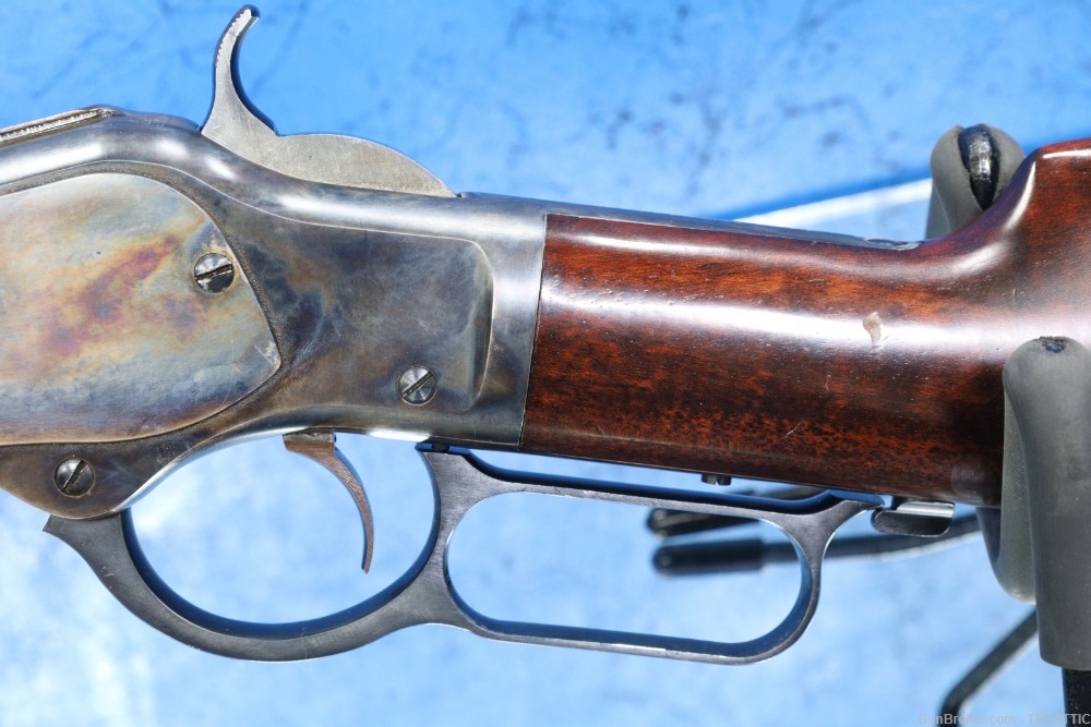 UBERTI 1873 SPORTING RIFLE 357 MAG OCTOGON BARREL VERY NICE LEVER ACTION-img-4