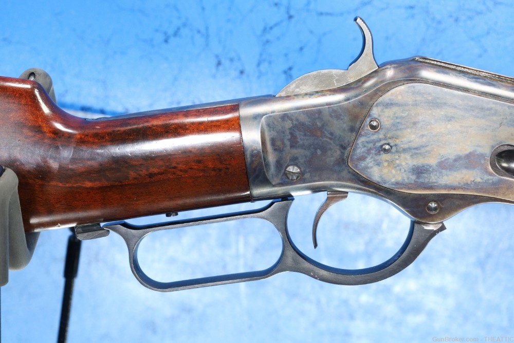 UBERTI 1873 SPORTING RIFLE 357 MAG OCTOGON BARREL VERY NICE LEVER ACTION-img-37