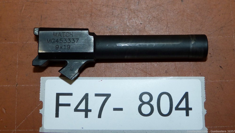 Springfield XDM-9 9mm, Repair Parts F47-804-img-3