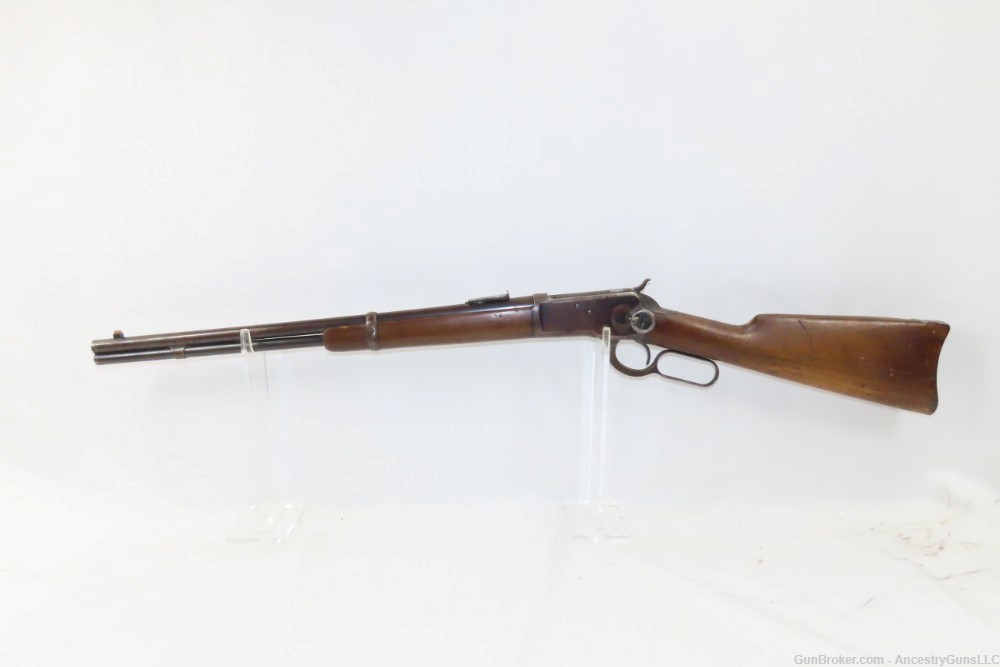 c1906 WINCHESTER 1892 Lever Action .25-20 SADDLE RING CARBINE Browning  C&R-img-1