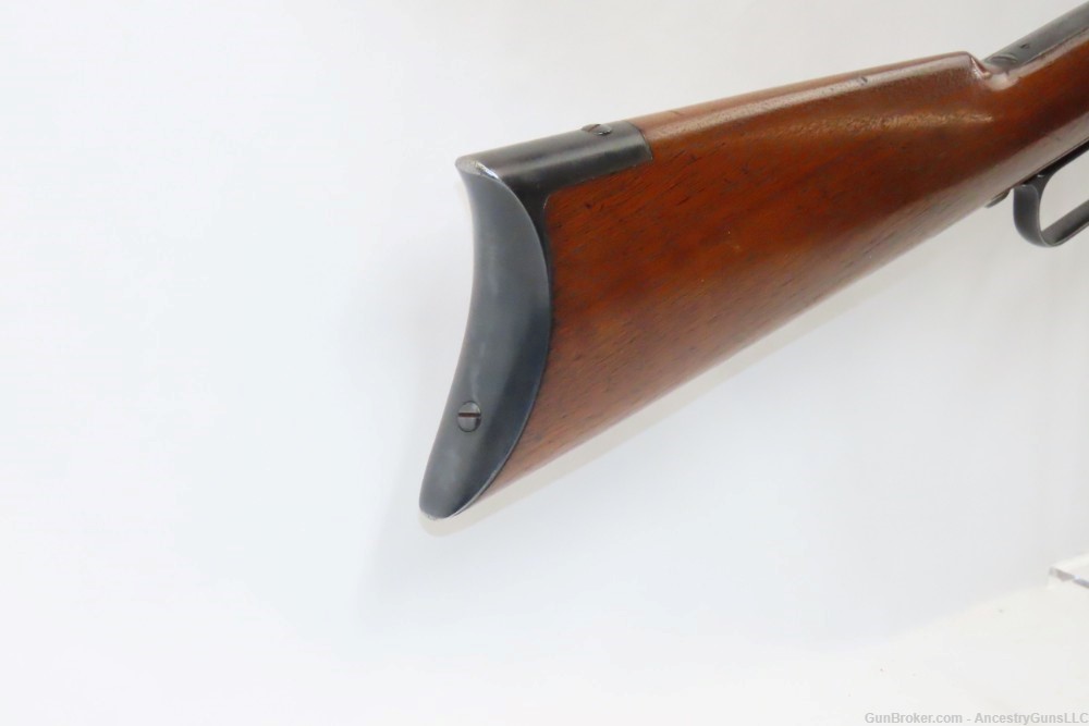 1884 Antique WINCHESTER 1873 .22 Short Rifle Octagonal Barrel Crescent Butt-img-23