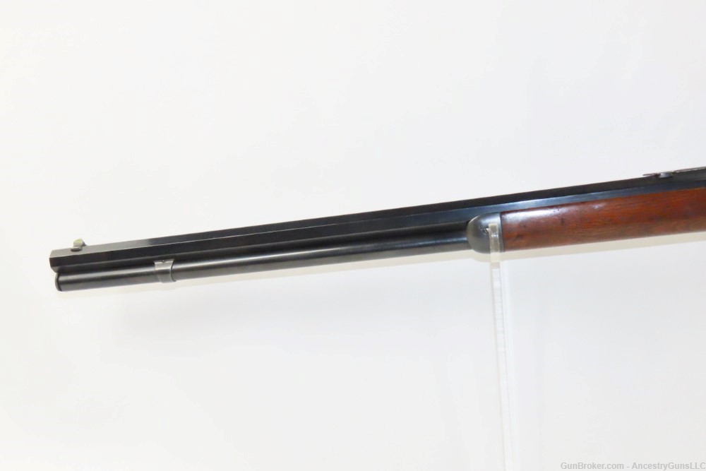1884 Antique WINCHESTER 1873 .22 Short Rifle Octagonal Barrel Crescent Butt-img-4