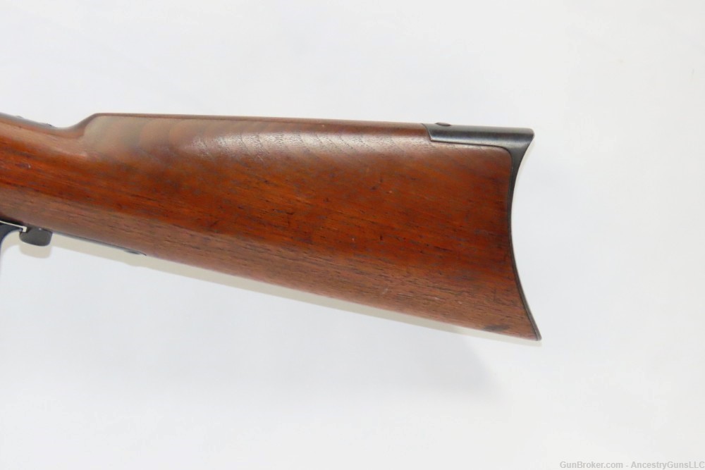 1884 Antique WINCHESTER 1873 .22 Short Rifle Octagonal Barrel Crescent Butt-img-6