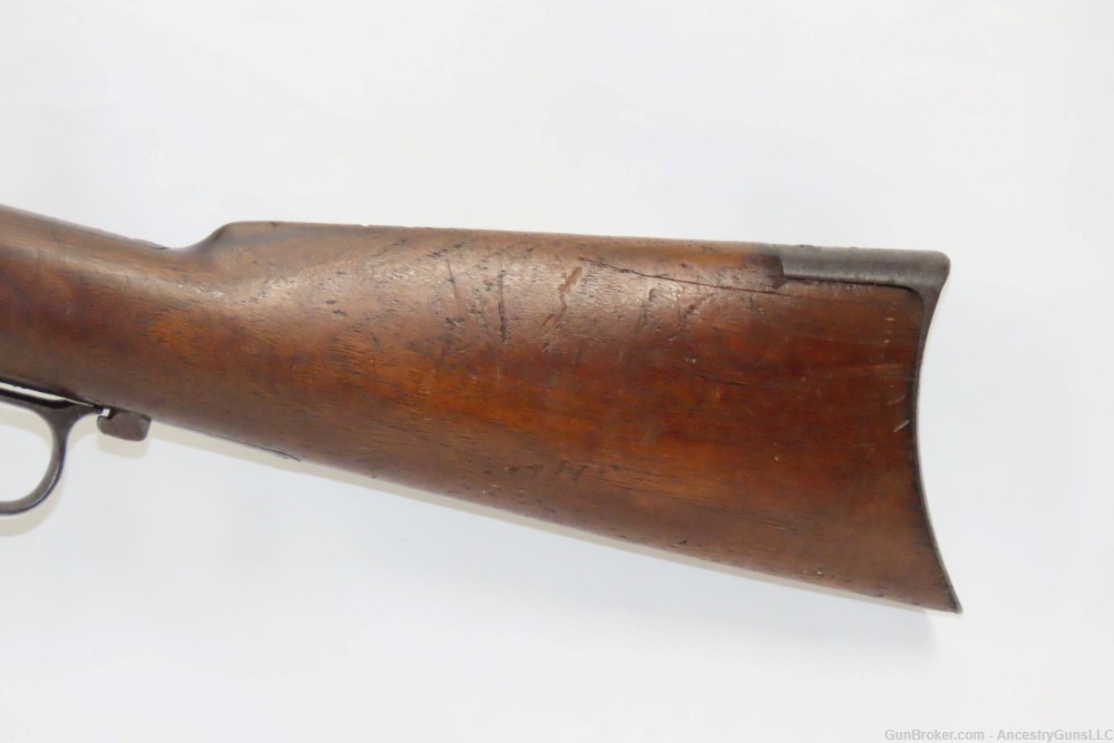 1891 Antique WINCHESTER 1873 .32-20 WCF Lever Action Rifle Octagonal Barrel-img-2