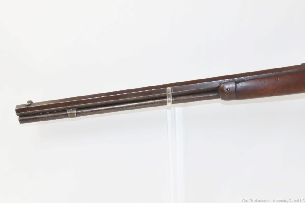 1891 Antique WINCHESTER 1873 .32-20 WCF Lever Action Rifle Octagonal Barrel-img-4