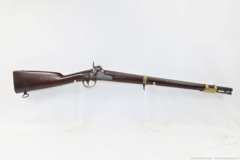 1853 Antique U.S. SPRINGFIELD M1847 Cavalry Musketoon ARTILLERY ALTERATION -img-1