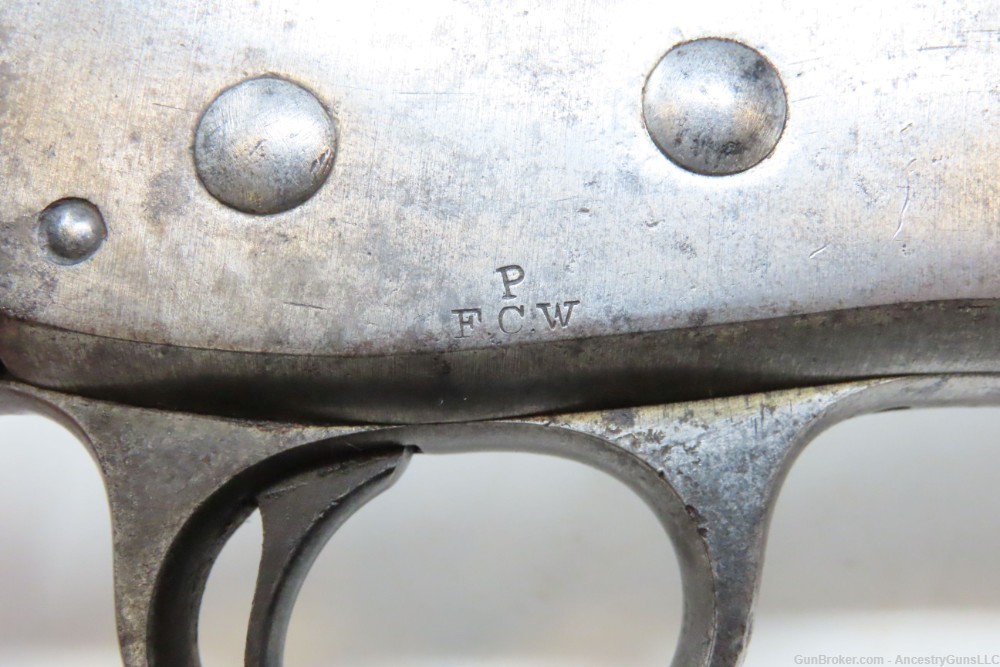 Rare NAVY HOLSTER U.S. REMINGTON 1867 NAVY Rolling Block .50 Pistol Antique-img-15