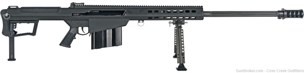 Barrett 107A1 50 BMG 29" Black 18059 -img-0