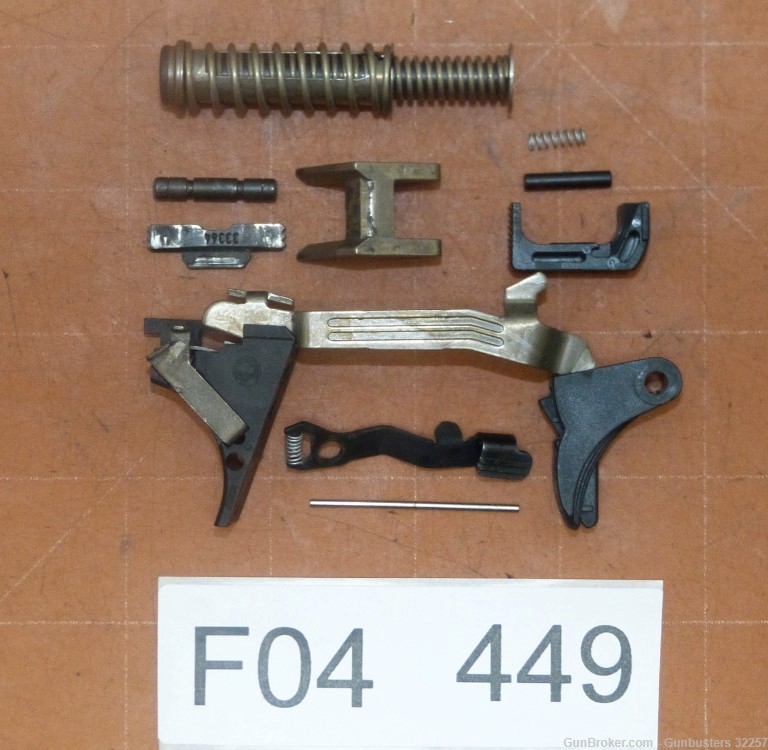 Glock 43 9mm, Repair Parts F04-449 R-img-1