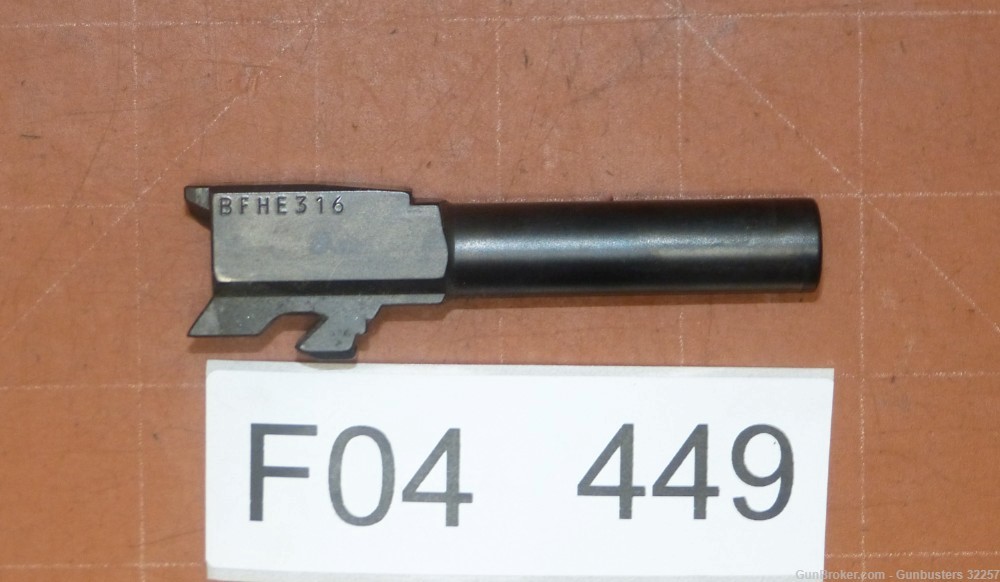 Glock 43 9mm, Repair Parts F04-449 R-img-2