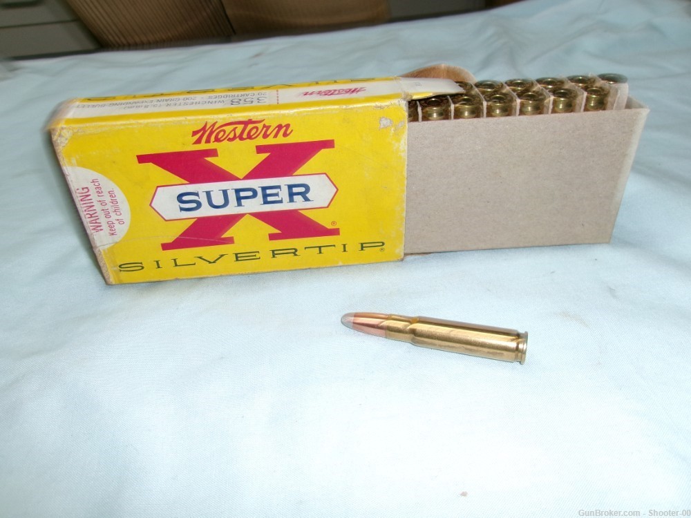WINCHESTER SUPER X .358 WINCHESTER SILVERTIPS 20 RDS-img-0