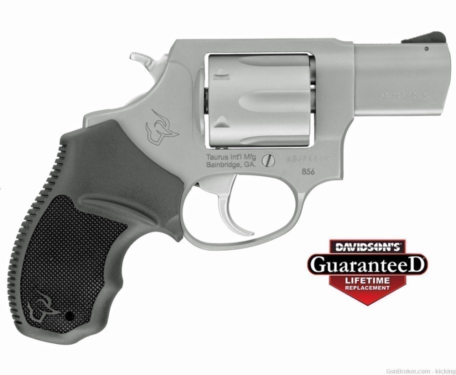 Taurus Matte Stanless Steel 38SPL Revolver 6 shot 2 Inch Barrel-img-5