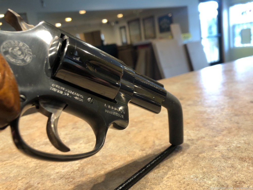 Taurus Model 85 .38 Special 5 shot Revolver w/ Wood grip-img-1