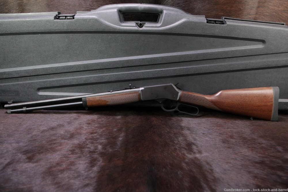 Henry Big Boy Steel H012M41 .41 Rem Mag 19.75" Lever Action Rifle-img-8